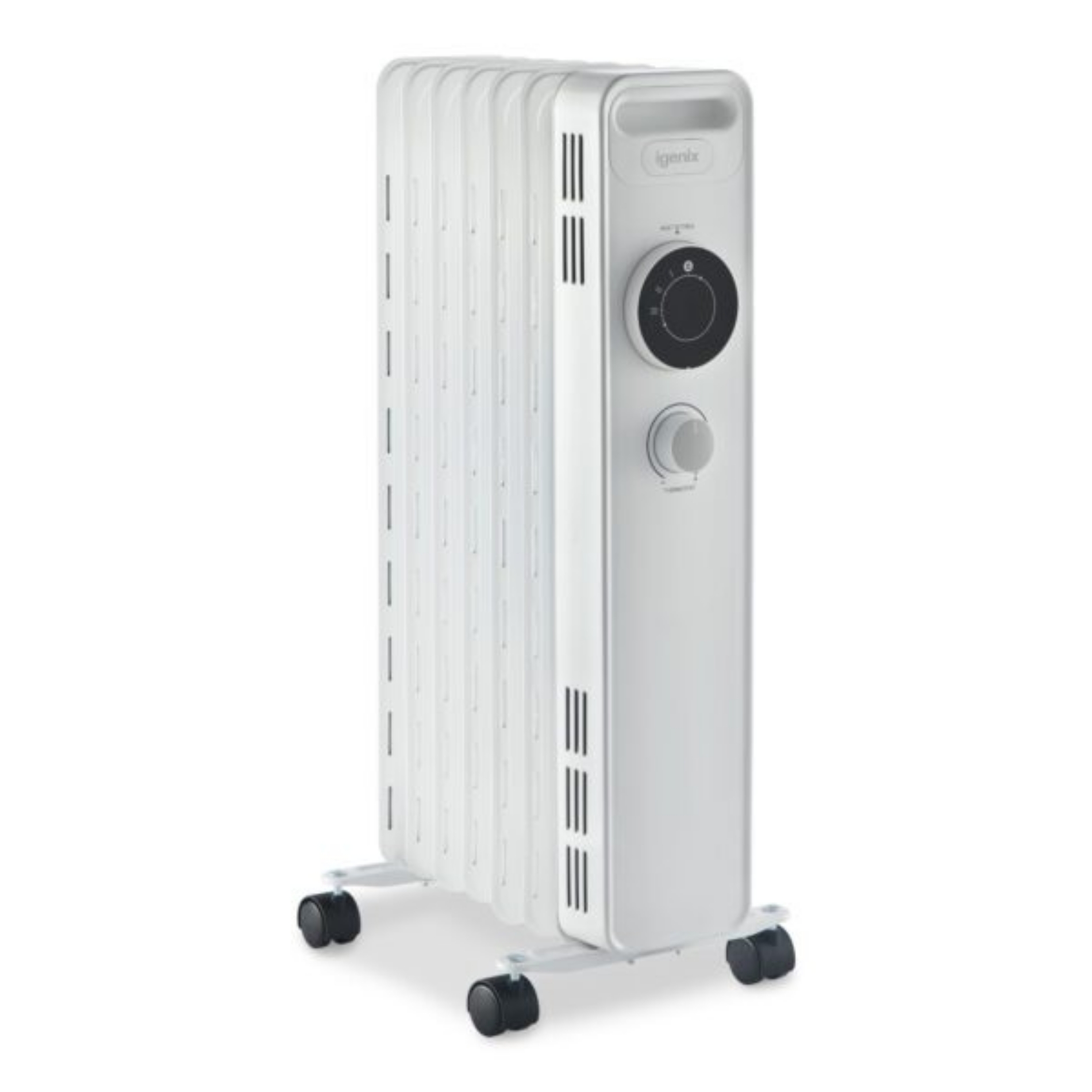 Igenix 1.5Kw Maunal Oil Filled Radiator - White thumbnail image