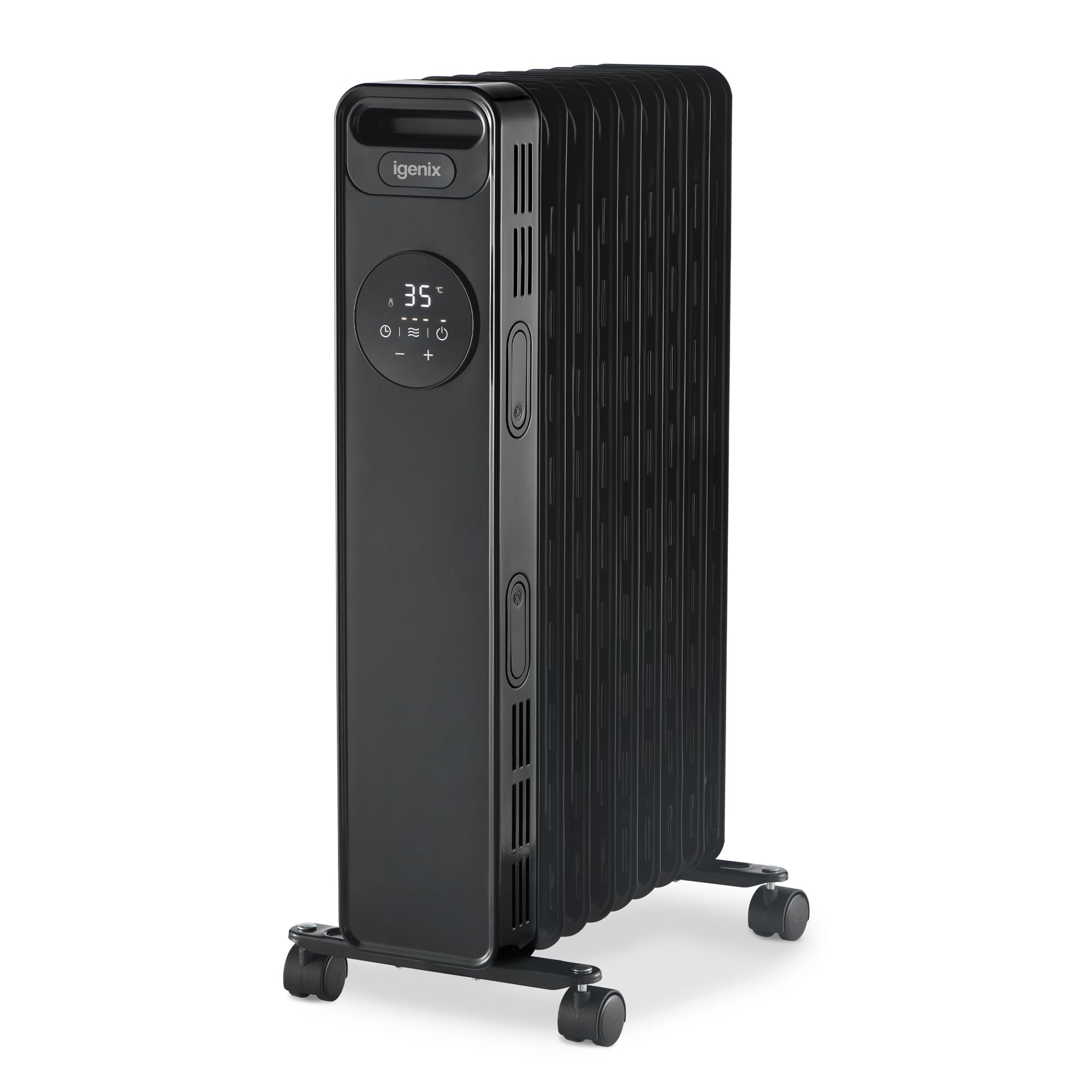 Igenix 2kw Oil Filled Radiator (black) thumbnail image