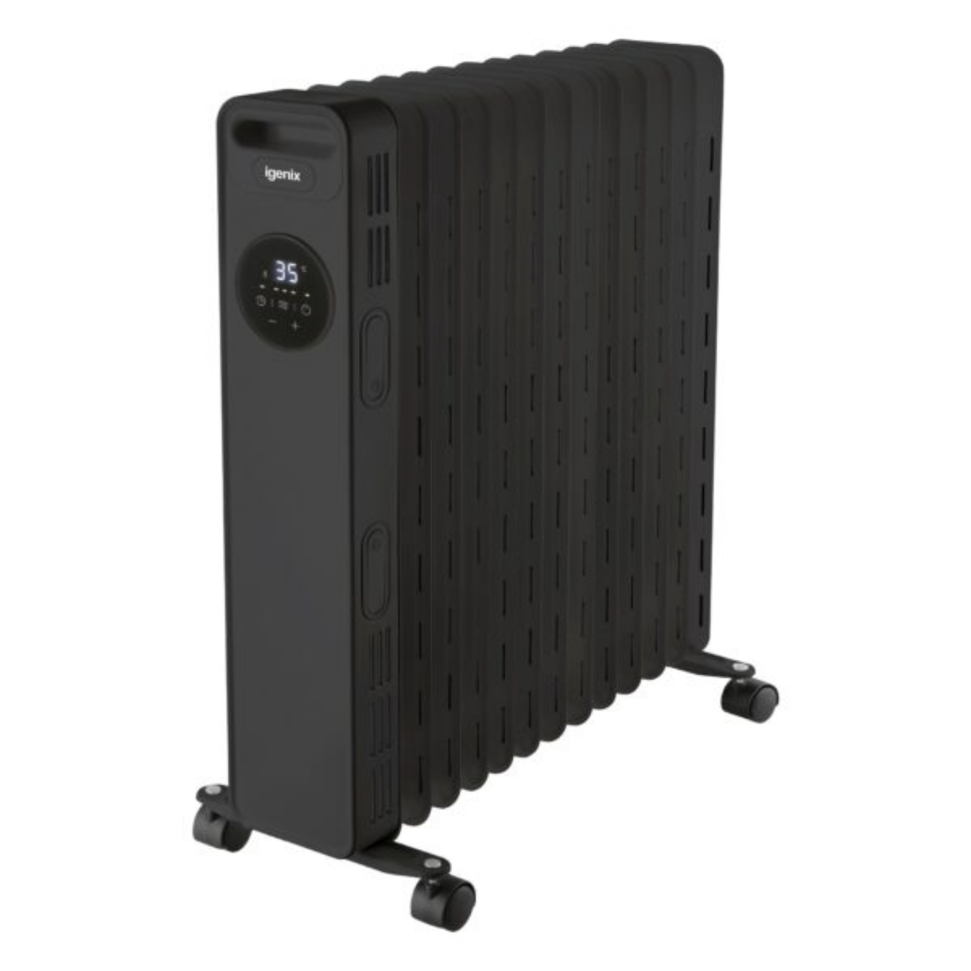 Igenix 2.5 kw Digital Oil Filled Radiator - Black thumbnail image