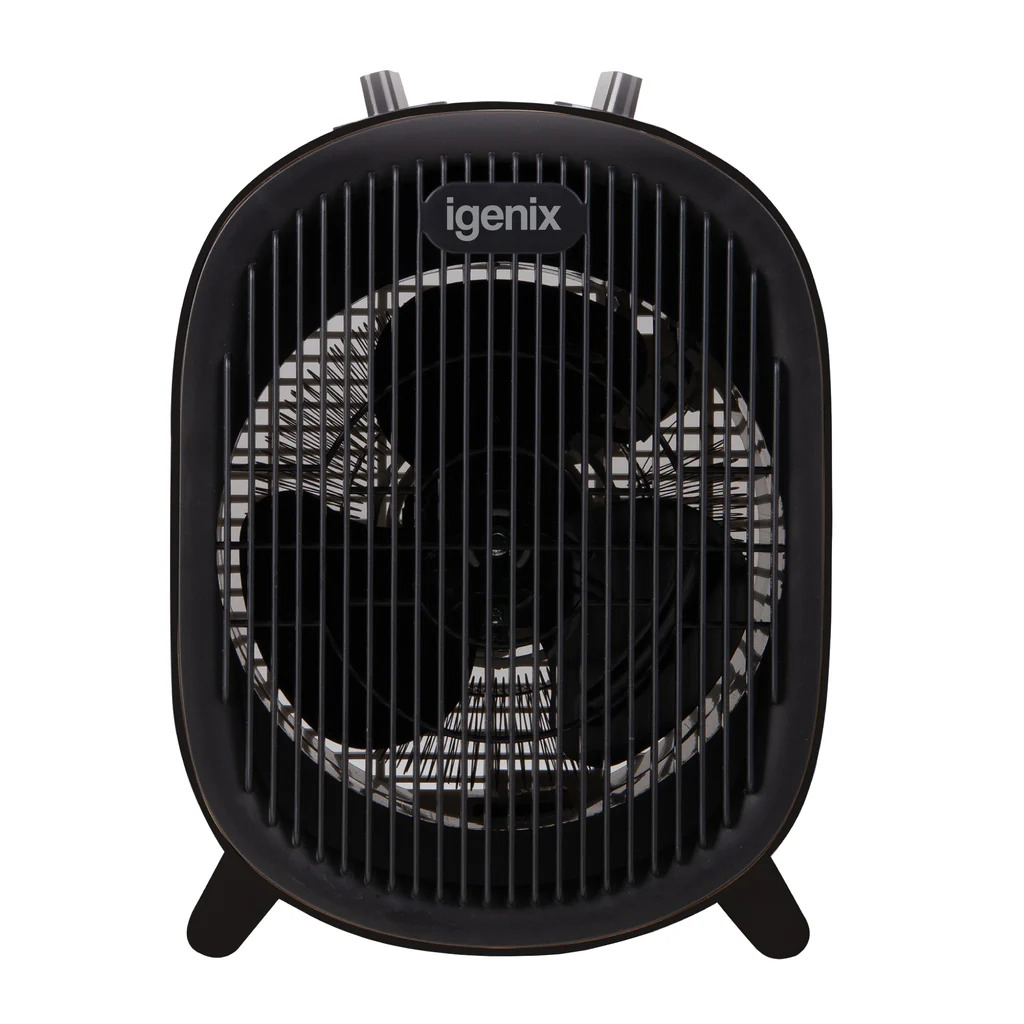 Igenix 2kw Upright Fan Heater - Black thumbnail image