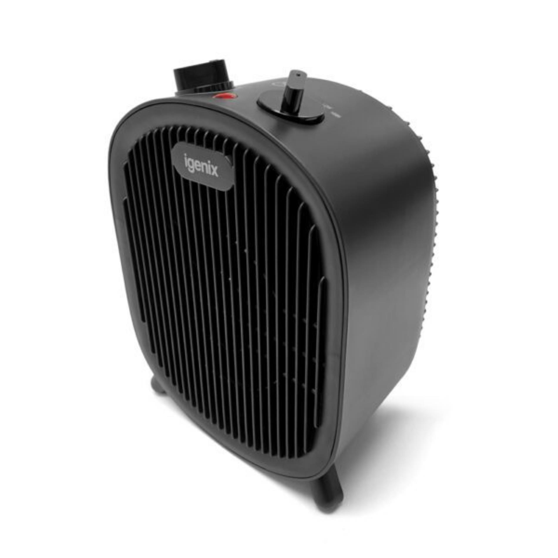 Igenix 2kw Upright Fan Heater - Black thumbnail image