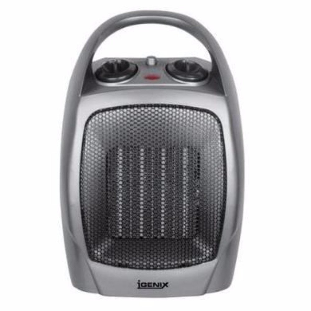 Igenix 1.8kw Fan Heater (silver) thumbnail image
