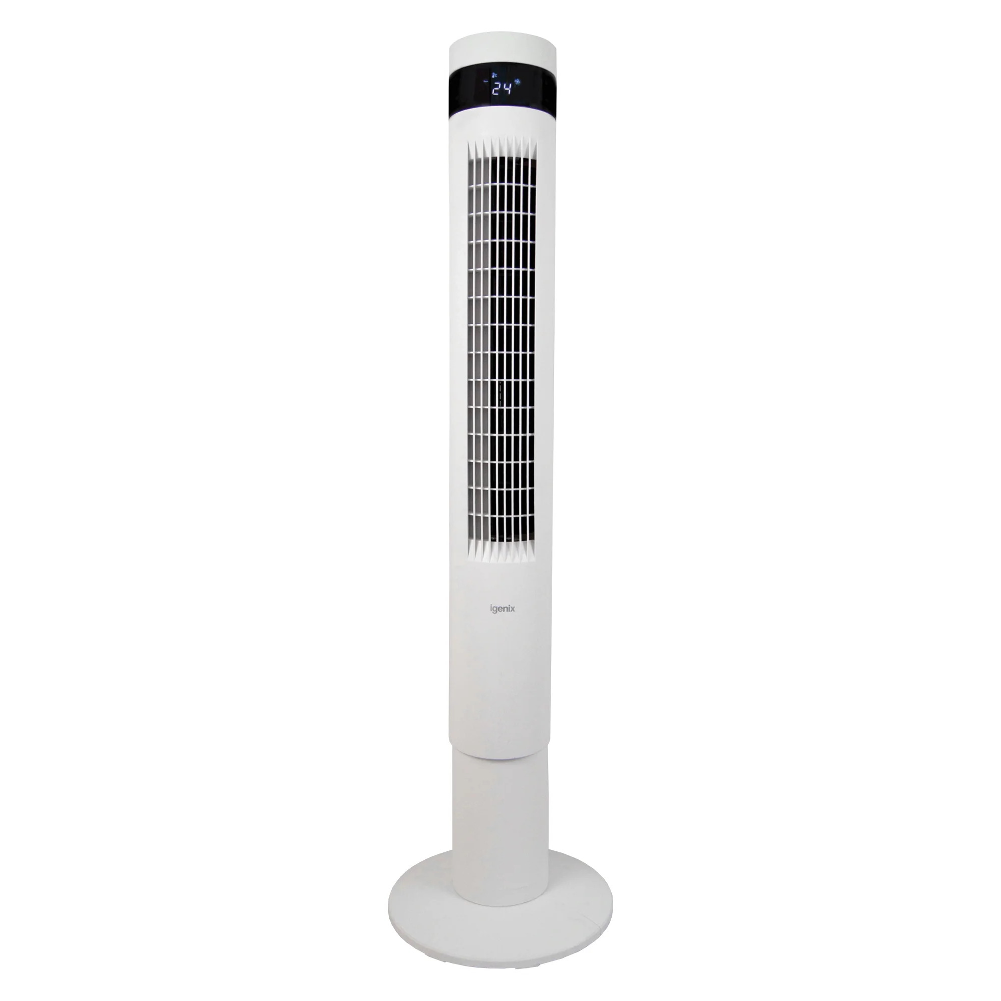 Igenix 43" Tower Fan - Digital - White thumbnail image