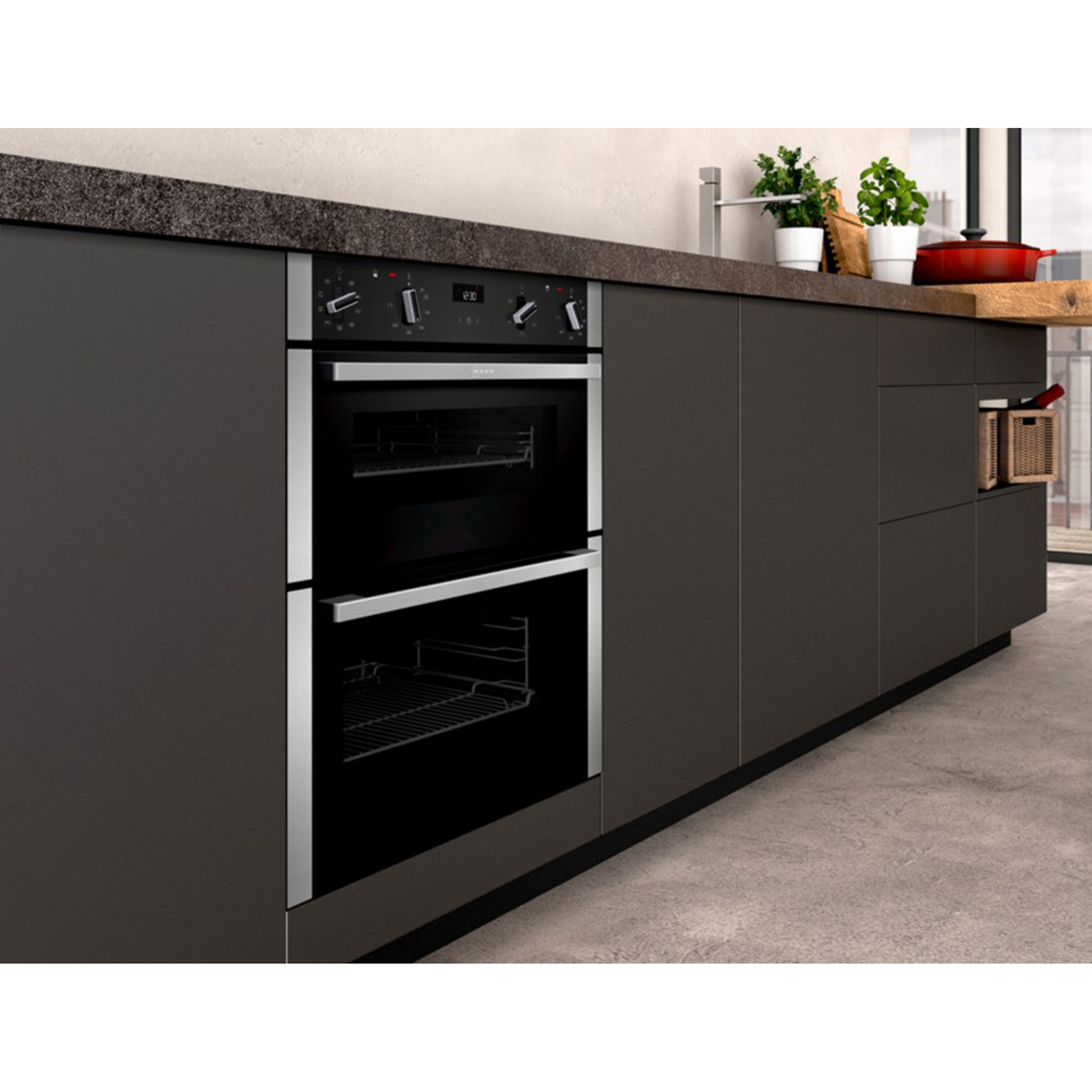 Neff Built Under Double Oven - Stainless Steel thumbnail image