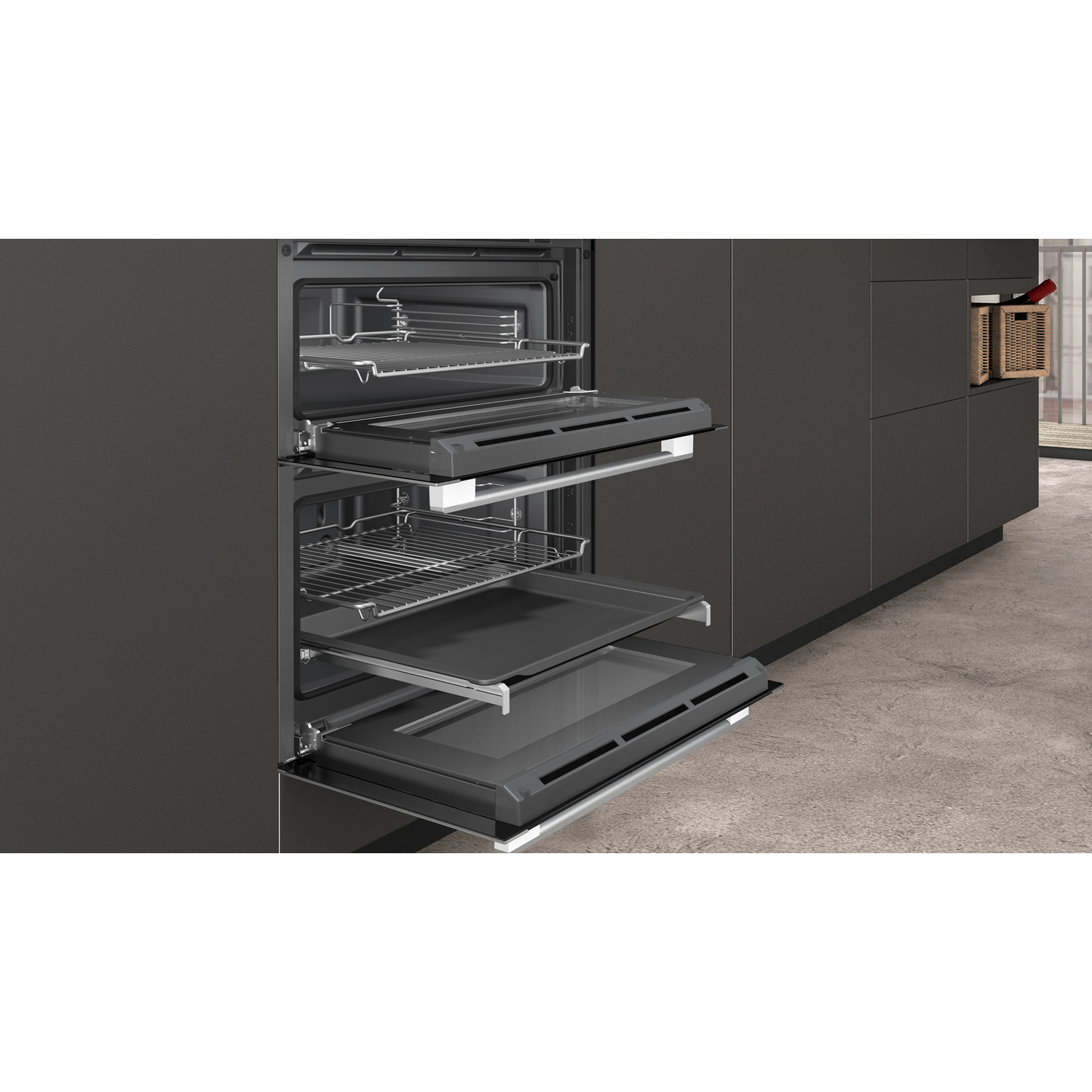 Neff Built Under Double Oven - Stainless Steel thumbnail image