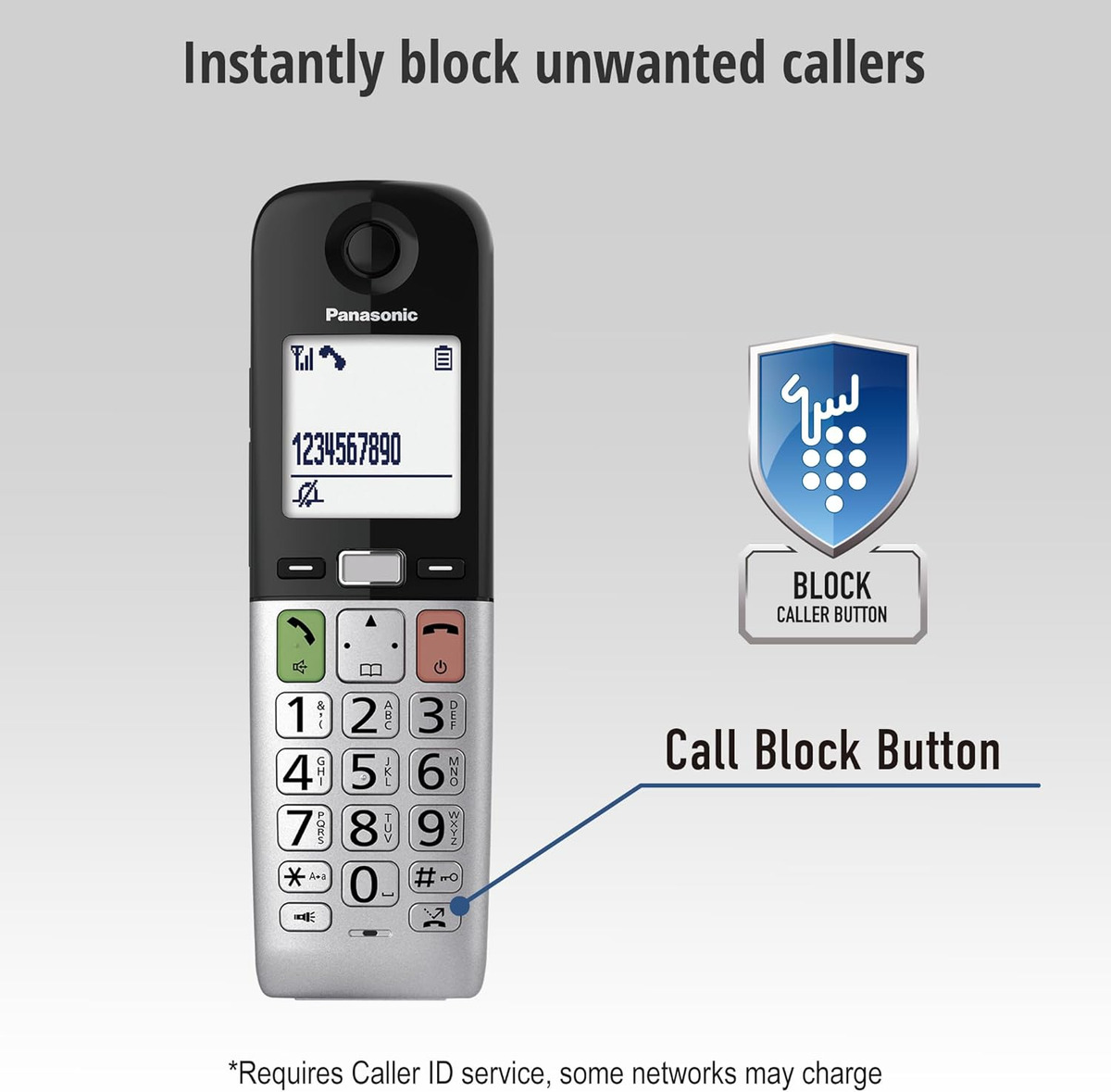 Panasonic Big Button Phone With Answerphone thumbnail image