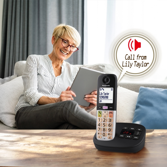 Panasonic Big Button Triple Phones With Answerphone thumbnail image