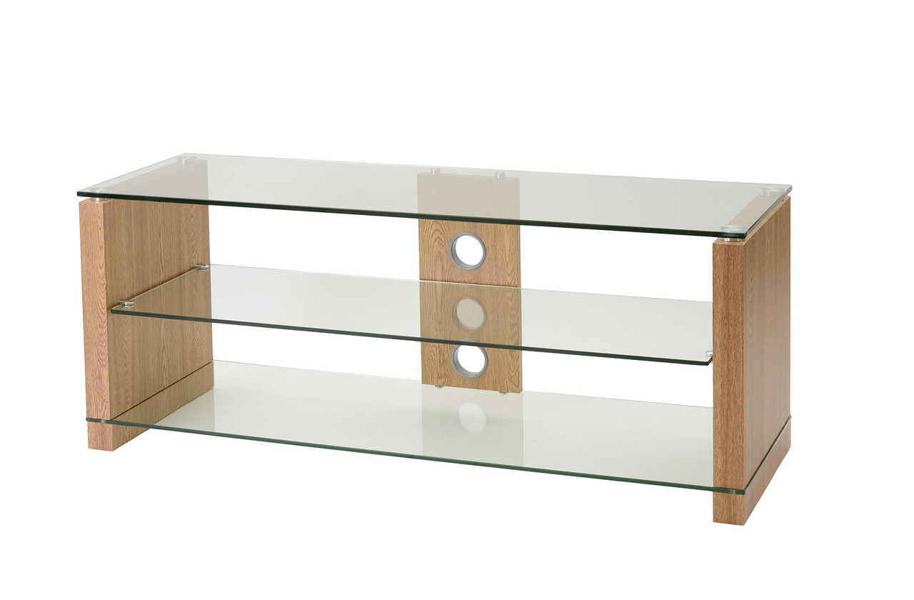 TTAPC 1200mm Wide Elegance Up To 65"TV Stand - Oak thumbnail image