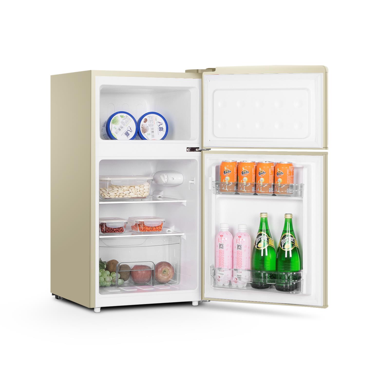Montpellier Undercounter Retro Style Fridge Freezer - Cream thumbnail image