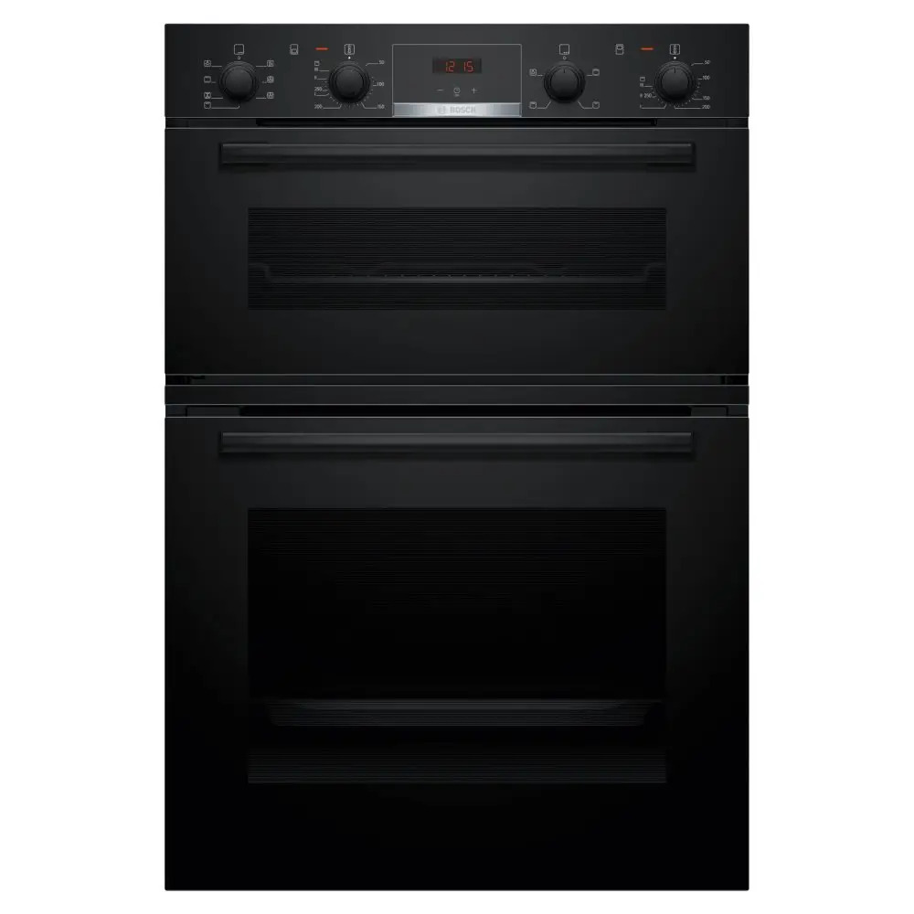 Bosch 60cm Built In Double Oven - Black thumbnail image