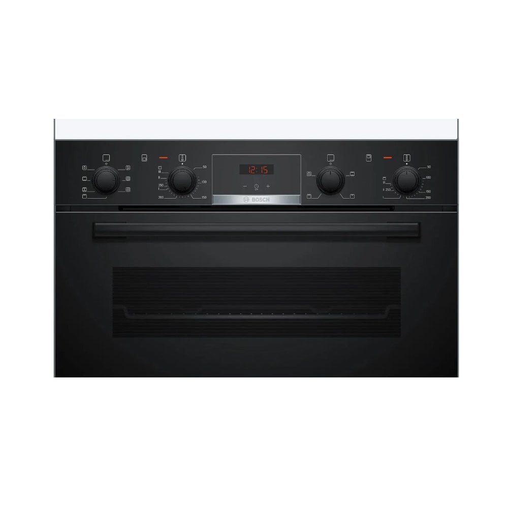 Bosch 60cm Built In Double Oven - Black thumbnail image