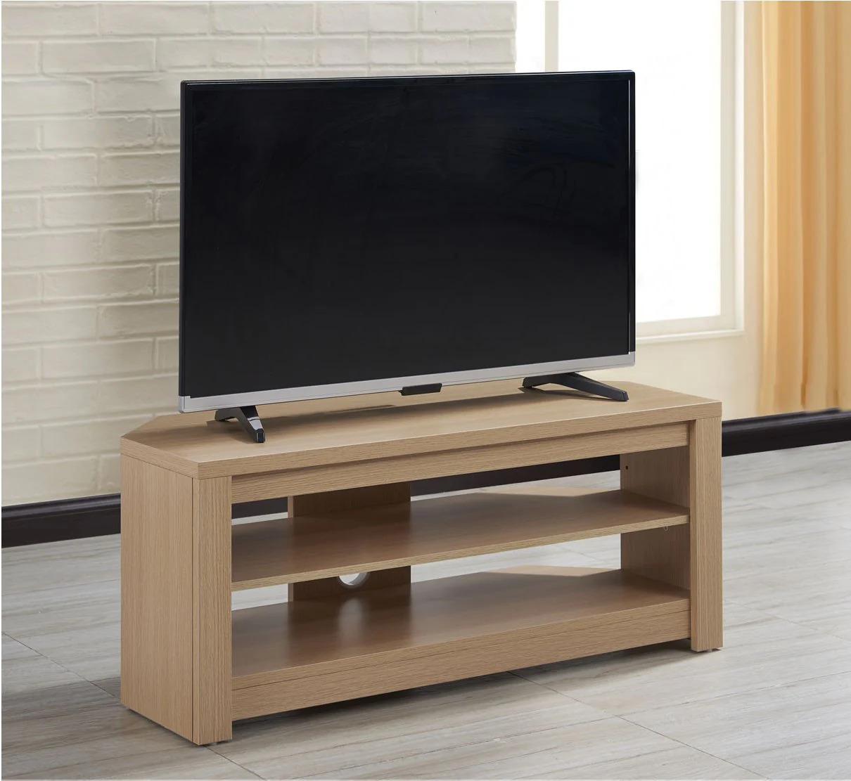 TTAPC 1000mm Width Memphis Up To 55" TV Stand - Oak thumbnail image