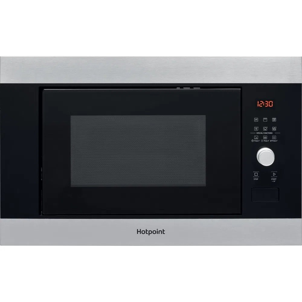 Hotpoint Built in Compact Microwave Oven - Silver/Black thumbnail image