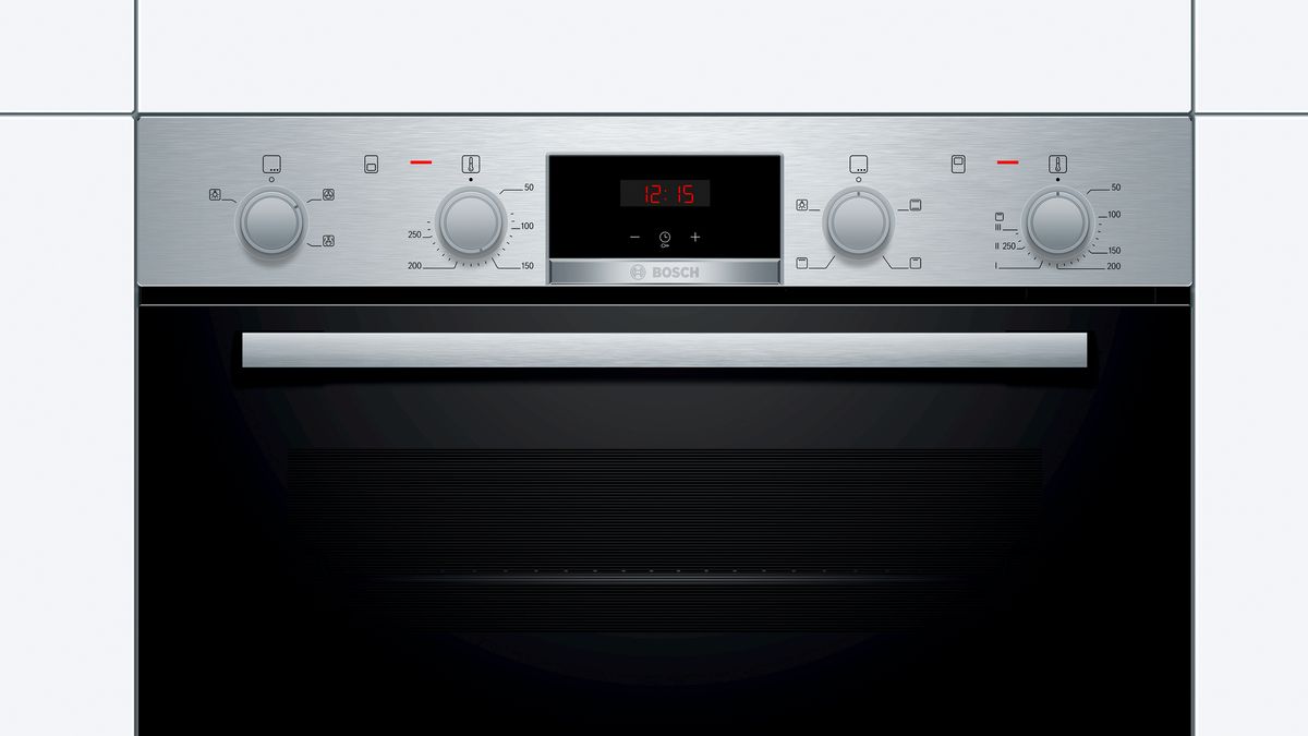 Bosch Double Oven (stainless steel - A/B energy rating) thumbnail image
