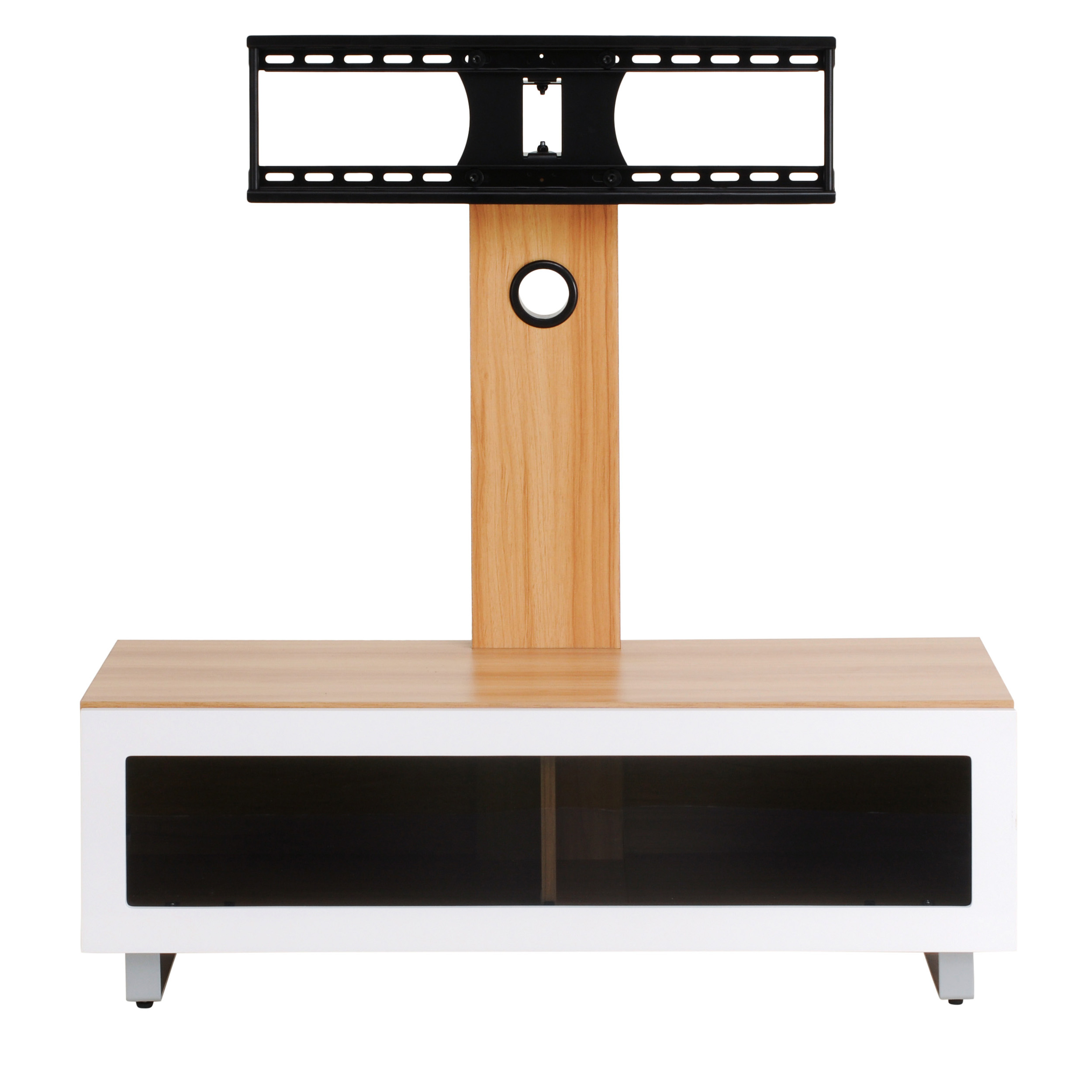 TTAPC  Munich 1050mm Width Up To 60" TV Stand  - Oak thumbnail image