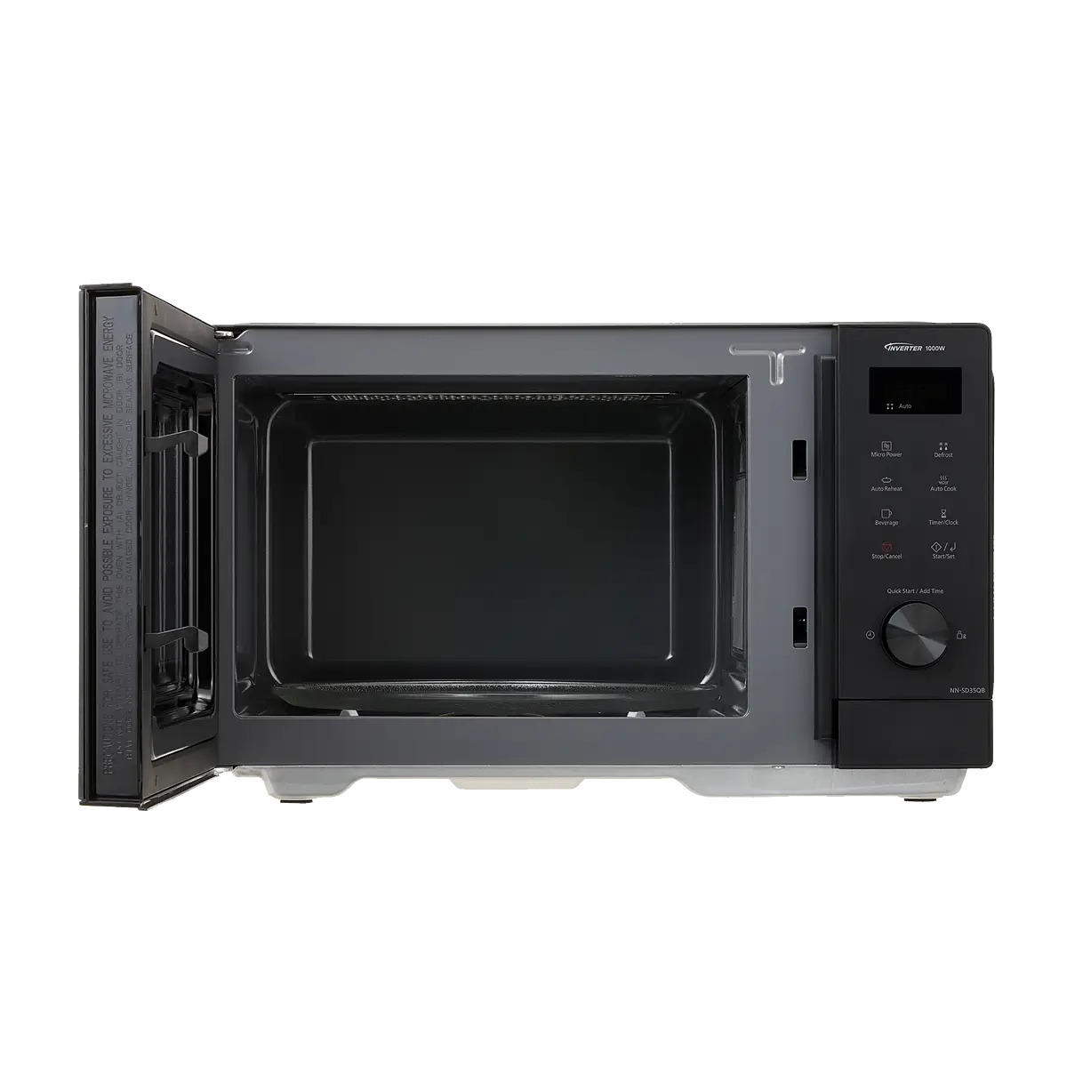 Panasonic 29Ltr 1000w Microwave Solo - Black thumbnail image