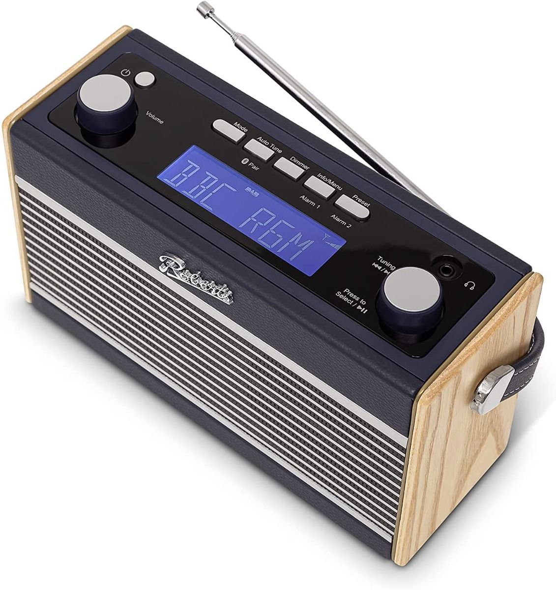 Roberts Radio Rambler Classic FM/DAB+ Radio - Navy Blue thumbnail image