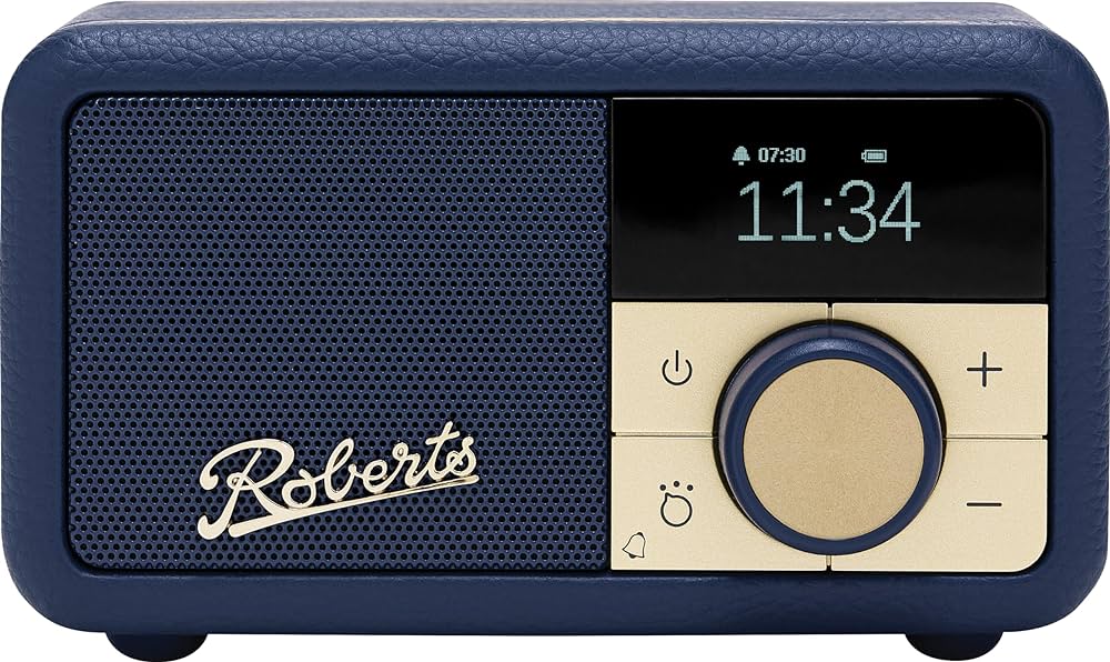 Roberts Radio Revival Petite DAB/DAB+/FM/Bluetooth Radio - Midnight Blue thumbnail image