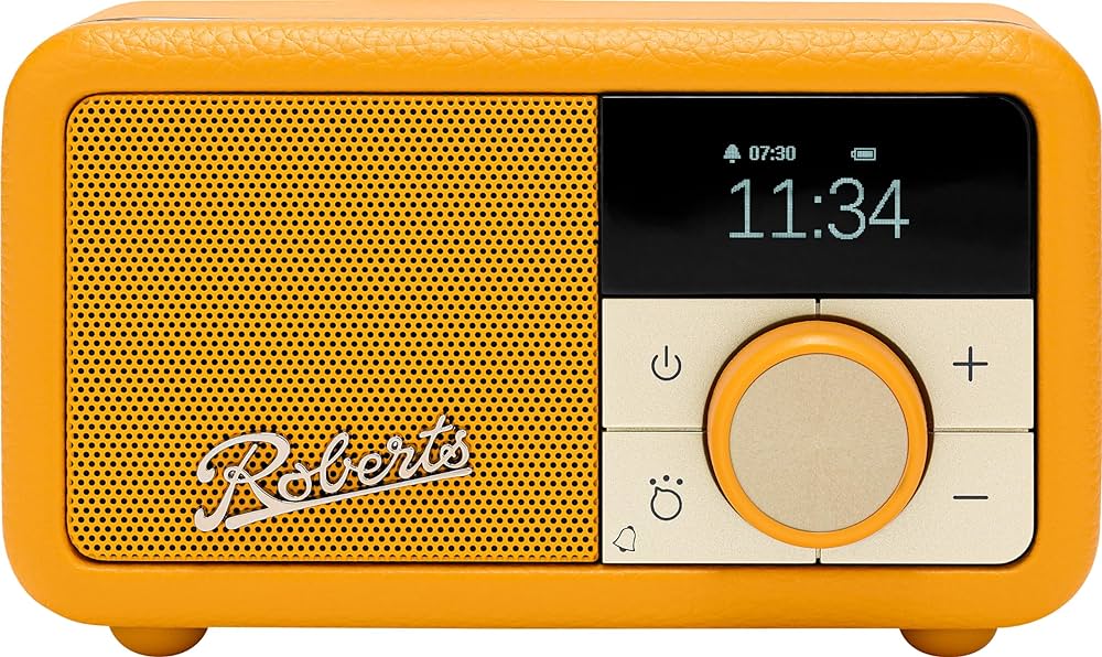 Roberts Radio Revival Petite DAB/DAB+/FM/Bluetooth Radio - Sunburset Yellow thumbnail image