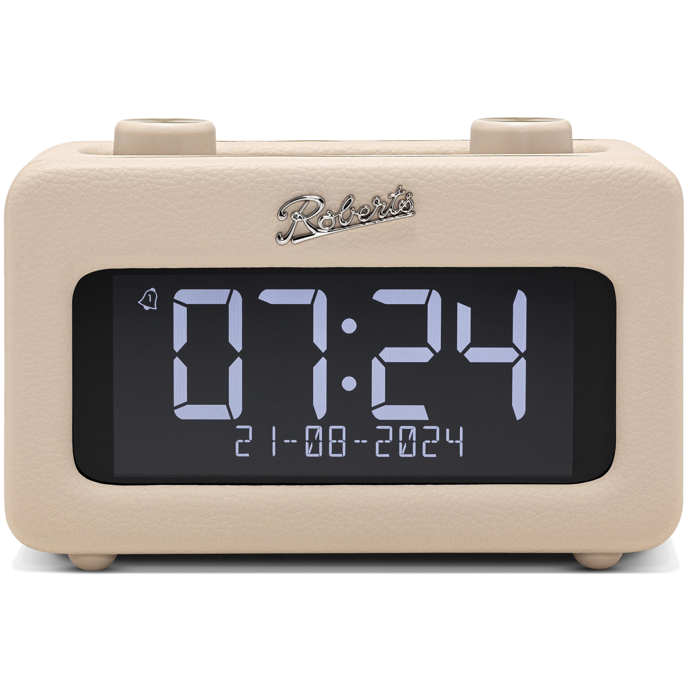 Roberts Radio Clock Radio - DAB / FM / Bluetooth - Cream thumbnail image