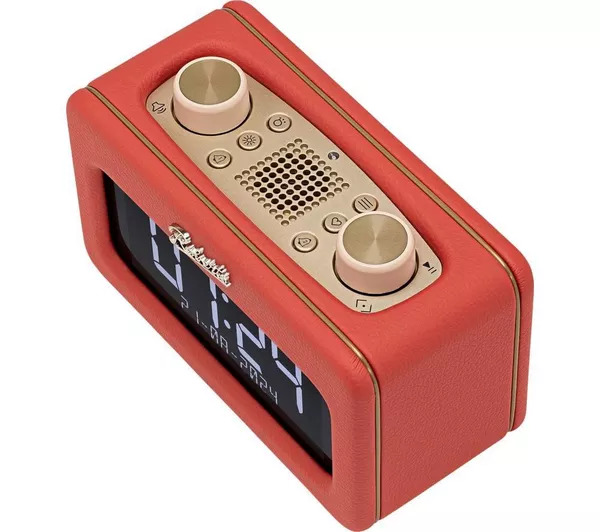 Roberts Radio Clock Radio - DAB / FM / Bluetooth - Red thumbnail image