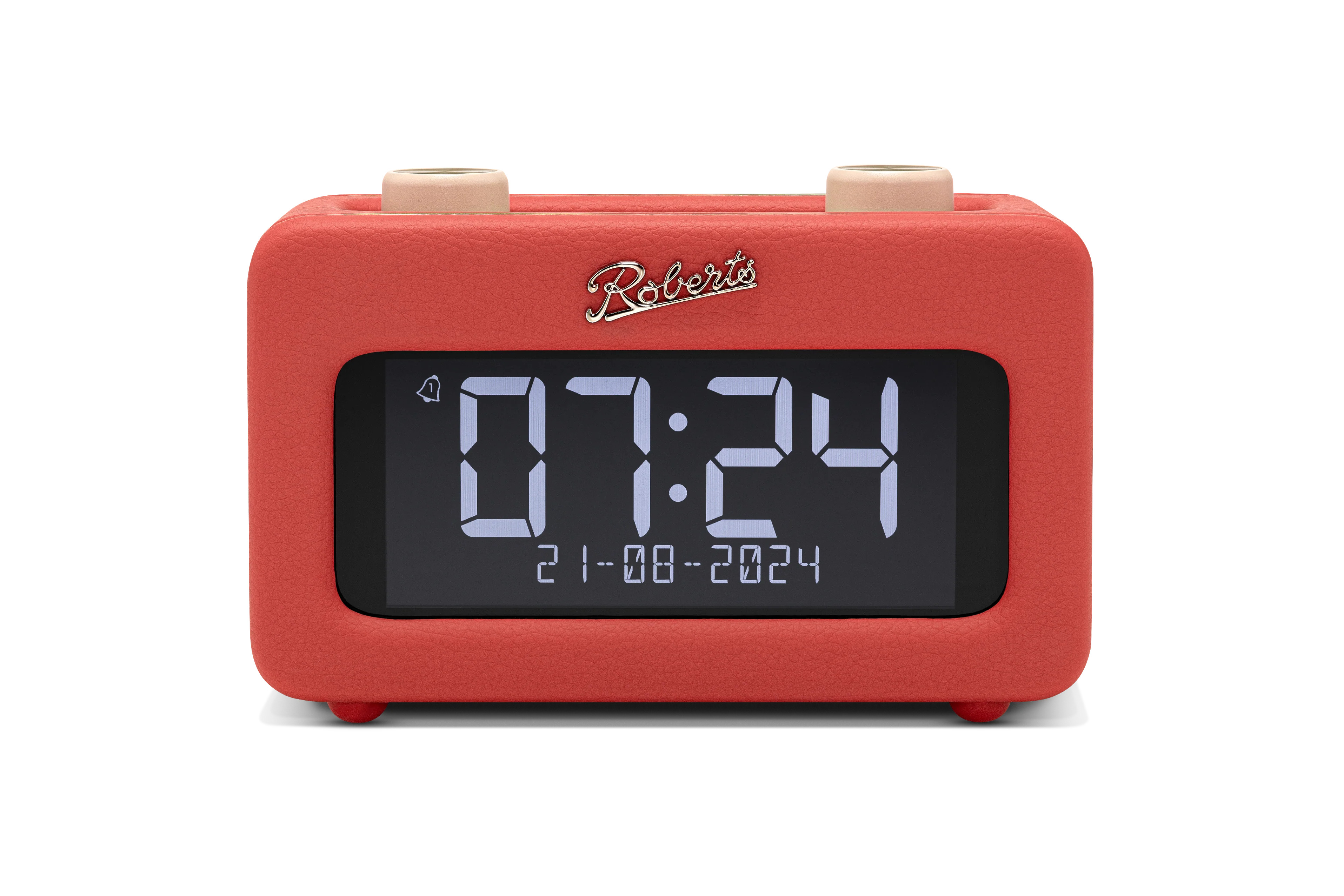 Roberts Radio Clock Radio - DAB / FM / Bluetooth - Red thumbnail image
