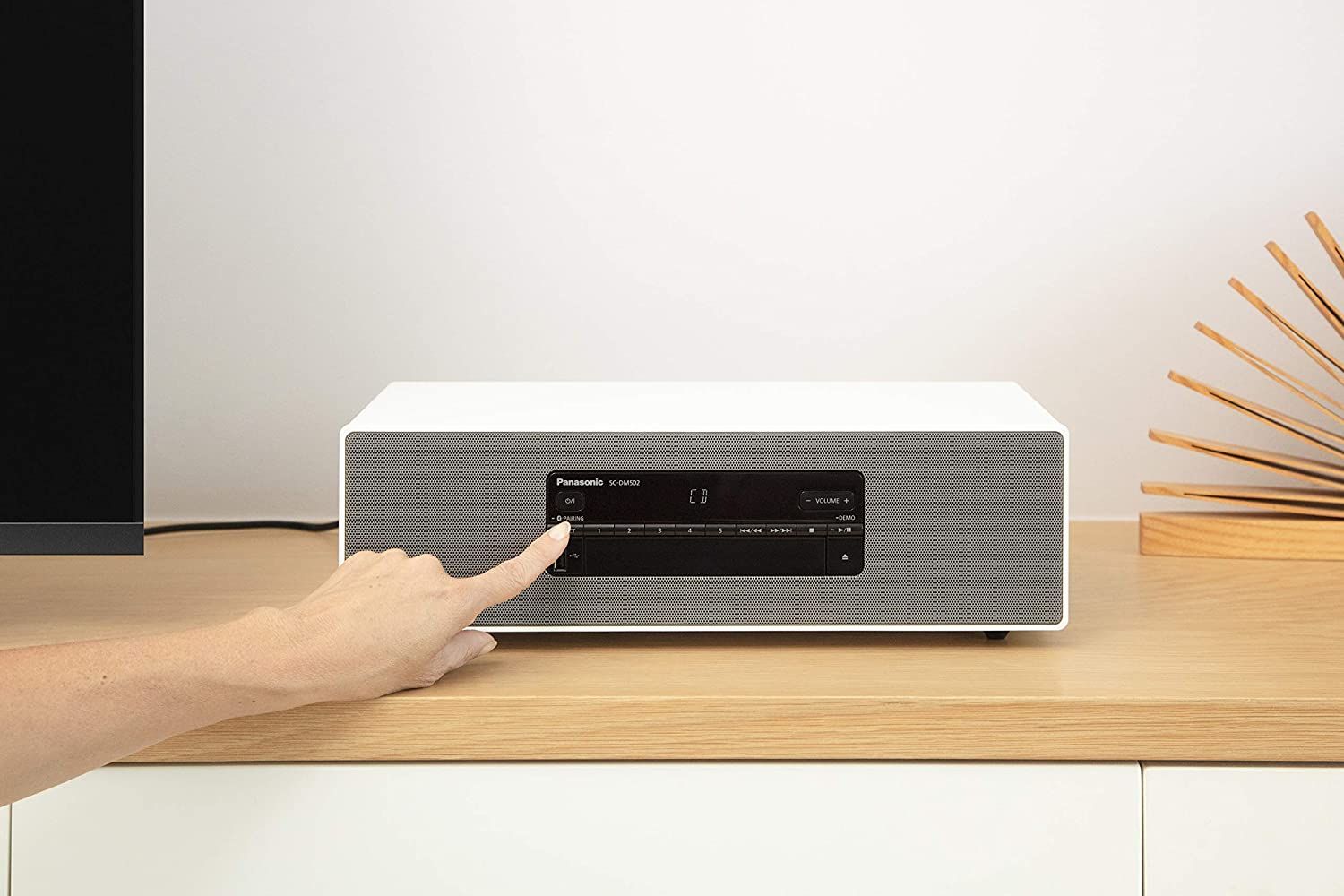 Panasonic CD Stereo System DAB Radio (white) thumbnail image