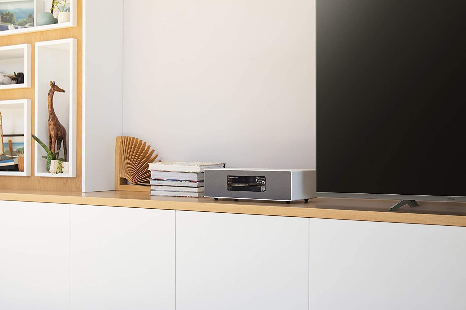 Panasonic CD Stereo System DAB Radio (white) thumbnail image