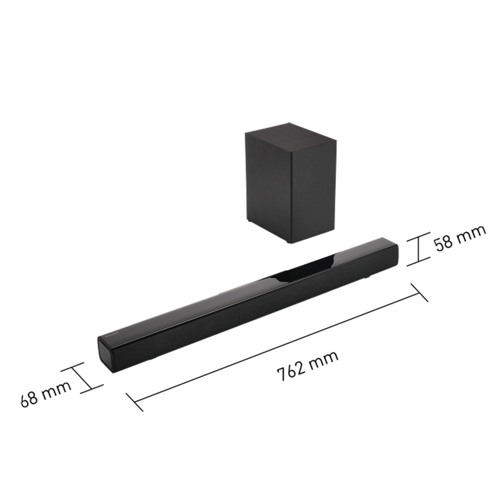 Panasonic Stereo Home Theater Audio System - Black thumbnail image