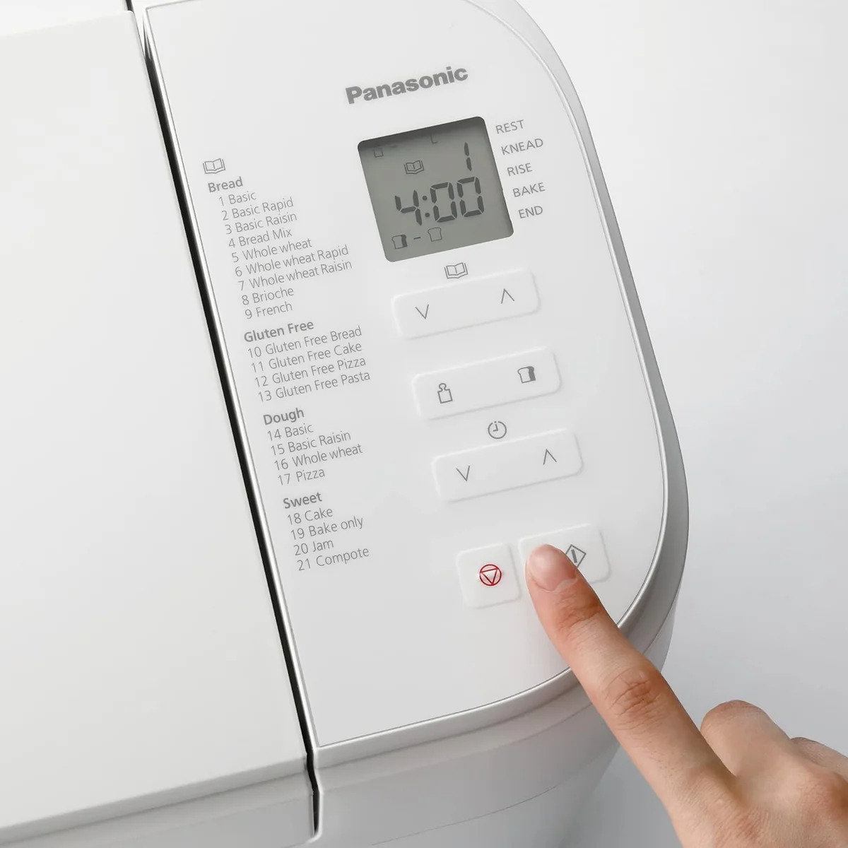 Panasonic Automatic Breadmaker - White thumbnail image