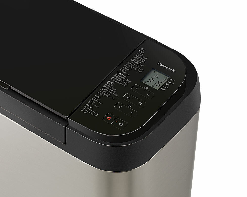 SDYR2550SXC  Panasonic Fully Automatic Breadmaker With Raisin & Nut Dispenser - Silver thumbnail image
