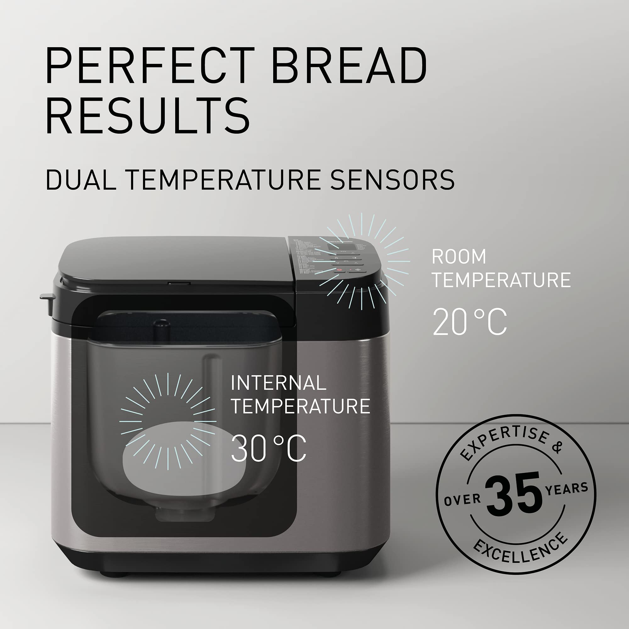 SDYR2550SXC  Panasonic Fully Automatic Breadmaker With Raisin & Nut Dispenser - Silver thumbnail image
