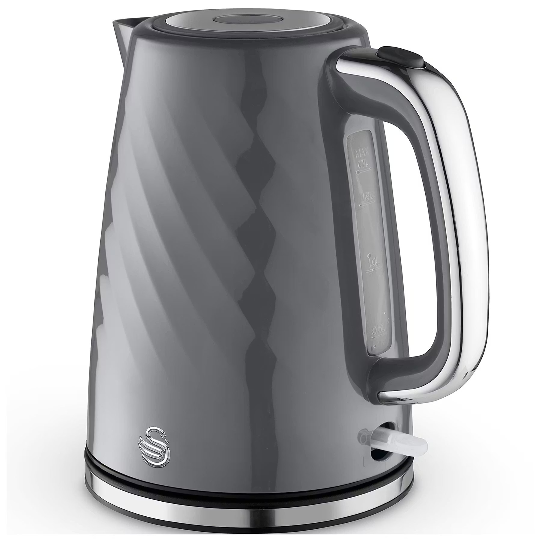 Swan Jug Kettle - Grey thumbnail image