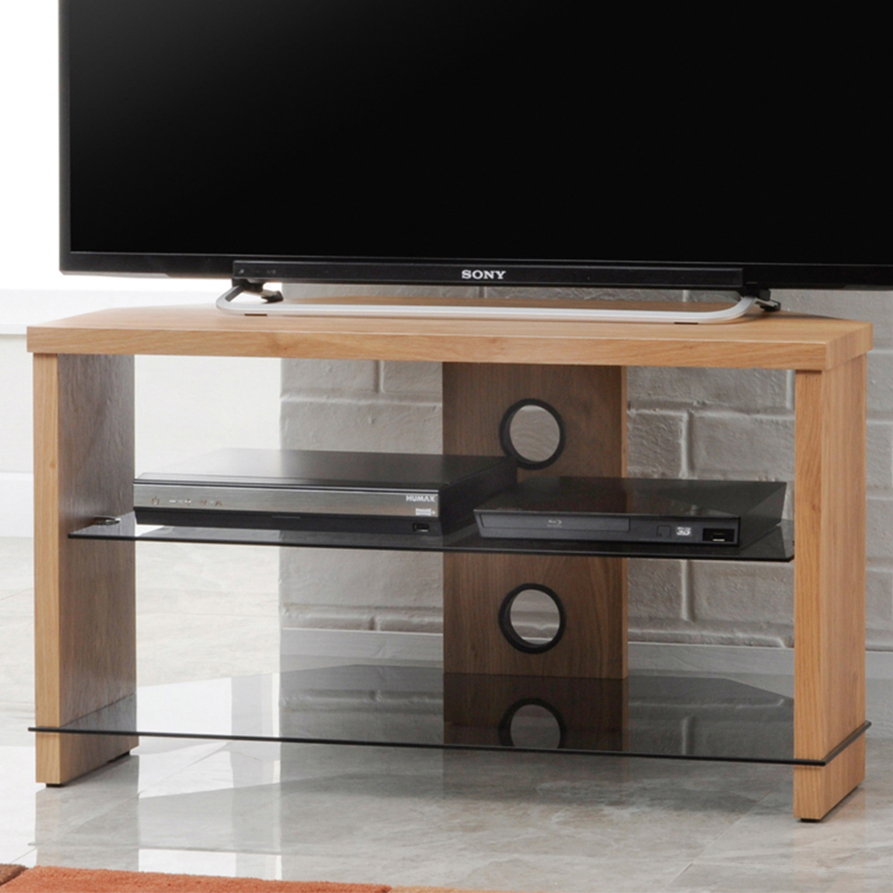 TTAP Montreal 1050mm Wide TV Stand Up To 60" - Oak thumbnail image