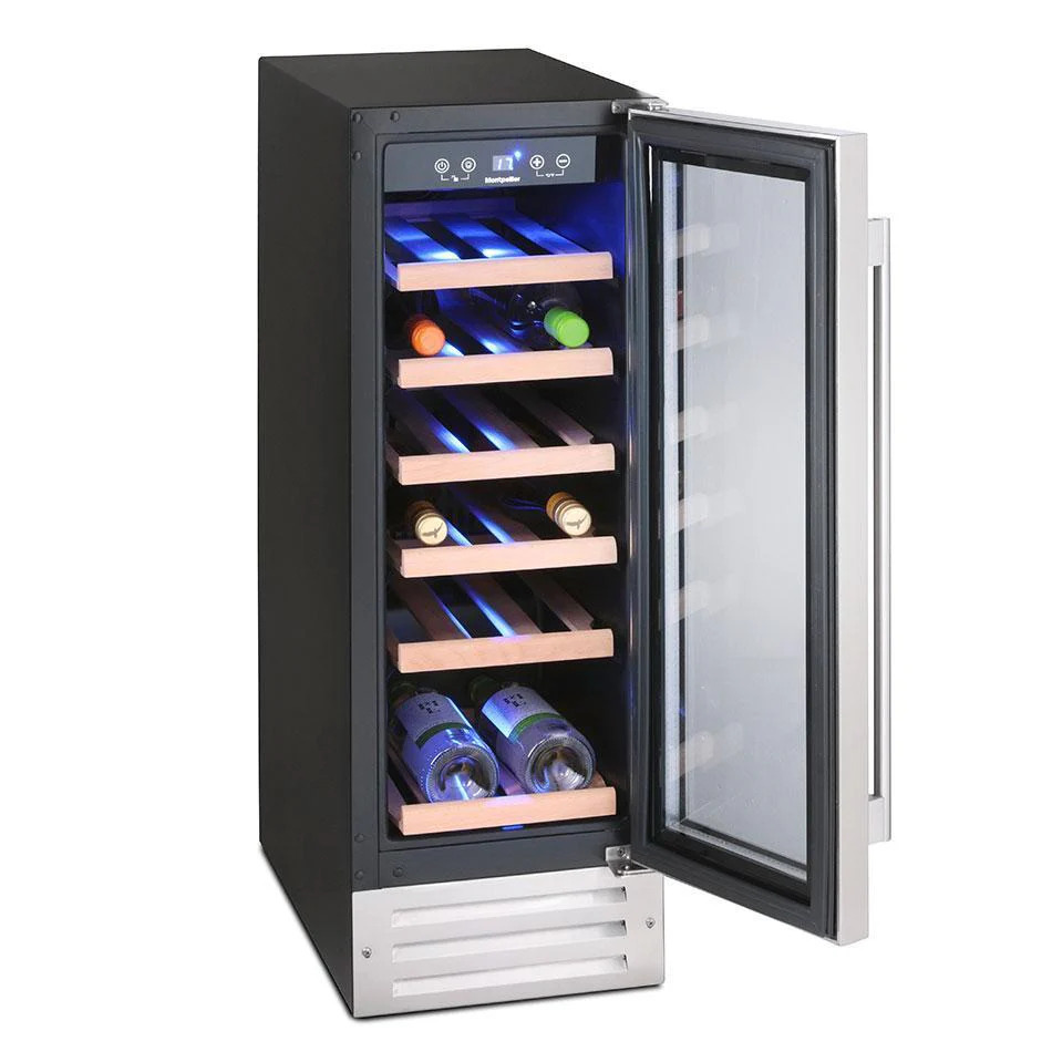 Montpellier 30cm Wine Cooler - Stainless Steel thumbnail image