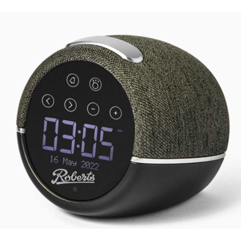 Roberts Radio Digital Clock Radio With Bluetooth - Black thumbnail image