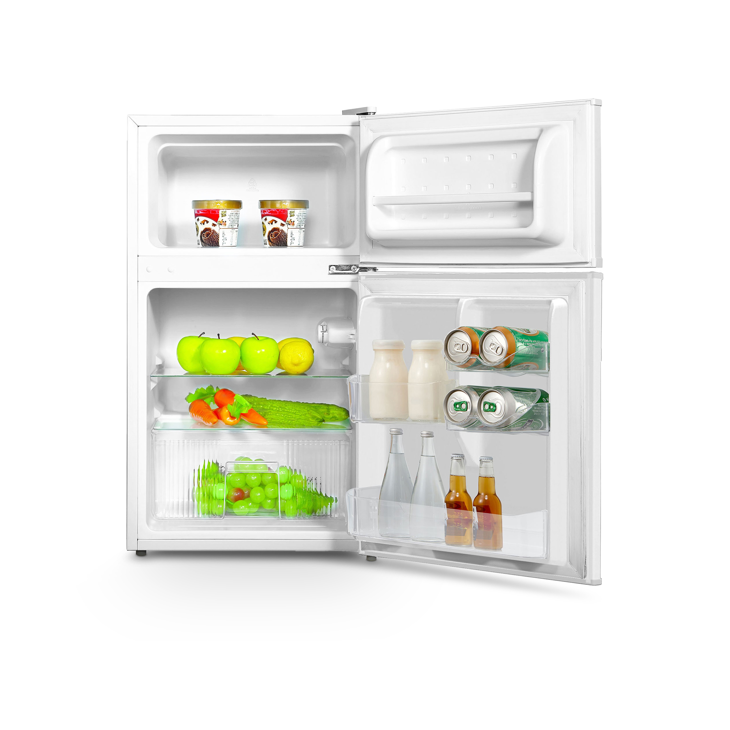 Montpellier 47cm Undercounter Fridge Freezer - White thumbnail image