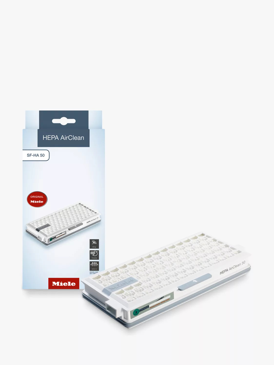 Miele SF-HA 50 Active Hepa 13 Filter with TimeStrip thumbnail image