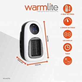 Warmlite Personal PTC Heater 500W - 1